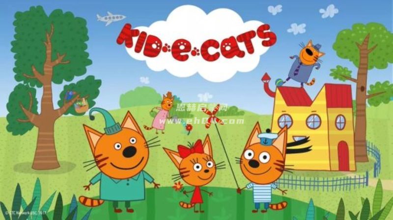 《咪好一家 Kid-E-Cats》英文版 [全52集][英语字幕][1080P][MP4][含MP3音频文件+台词文本]-2
