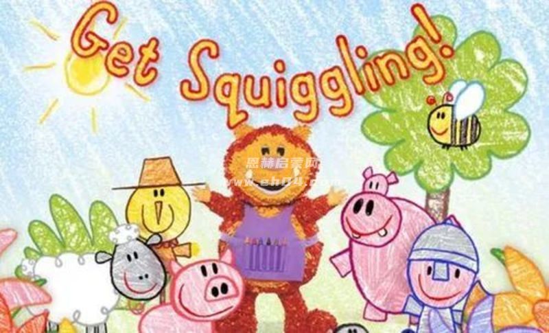 BBC绘画启蒙动画《彩色乐园 Get Squiggling! 》第三季 英文版[全26集][英语字幕][480P][AVI]-1