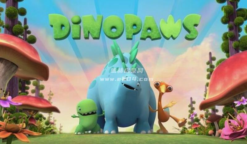 《好奇小恐龙:Dinopaws Season 1 (2014)》第1季英文版[全集][英语字幕][720P][MP4][含mp3音频文件]-1