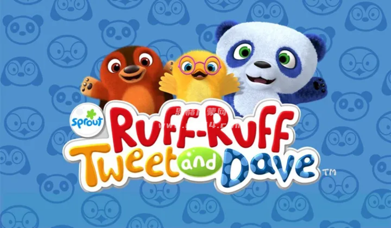 《毛毛绒绒和胖胖:Ruff-Ruff Tweet and Dave》英文版[全104集][中英双字幕][1080P][MP4][含mp3音频文件]-2