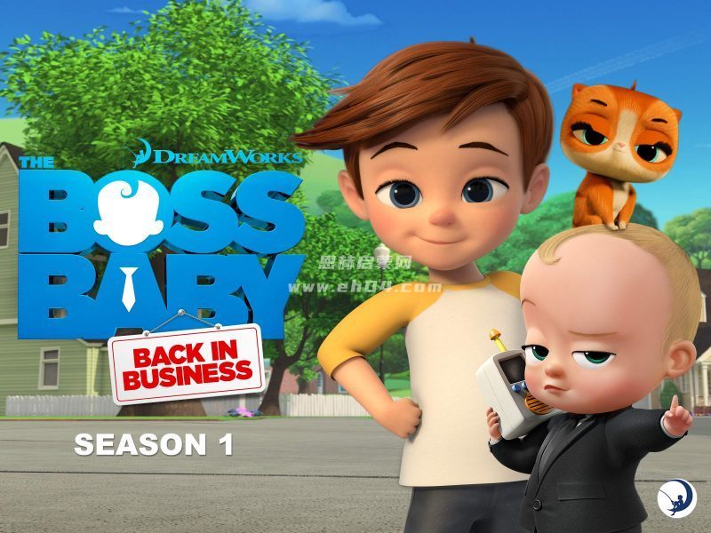 《宝贝当家: 宝宝归来The Boss Baby: Back in Business》第1季英文版[全13集][英文字幕][1080P][MP4][含mp3/txt文件]-1